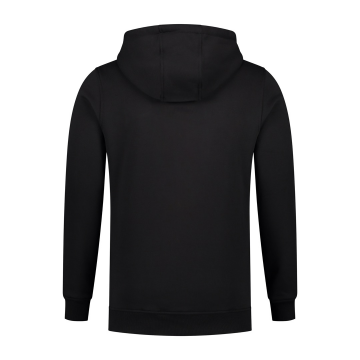 Hoodie zwart achter