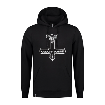 Hoodie zwart voor