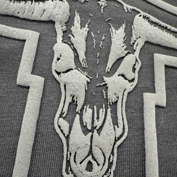 Hoody zwart puff2front 0