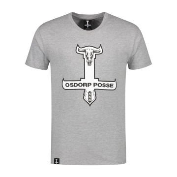 T-shirt - Classic logo Grey Melange front