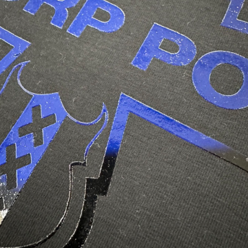 T shirt zwart uv2front