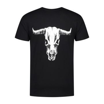 T-shirt - Classic logo Zwart back