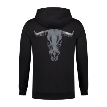 Hooded Zip Sweater Classic Logo Back